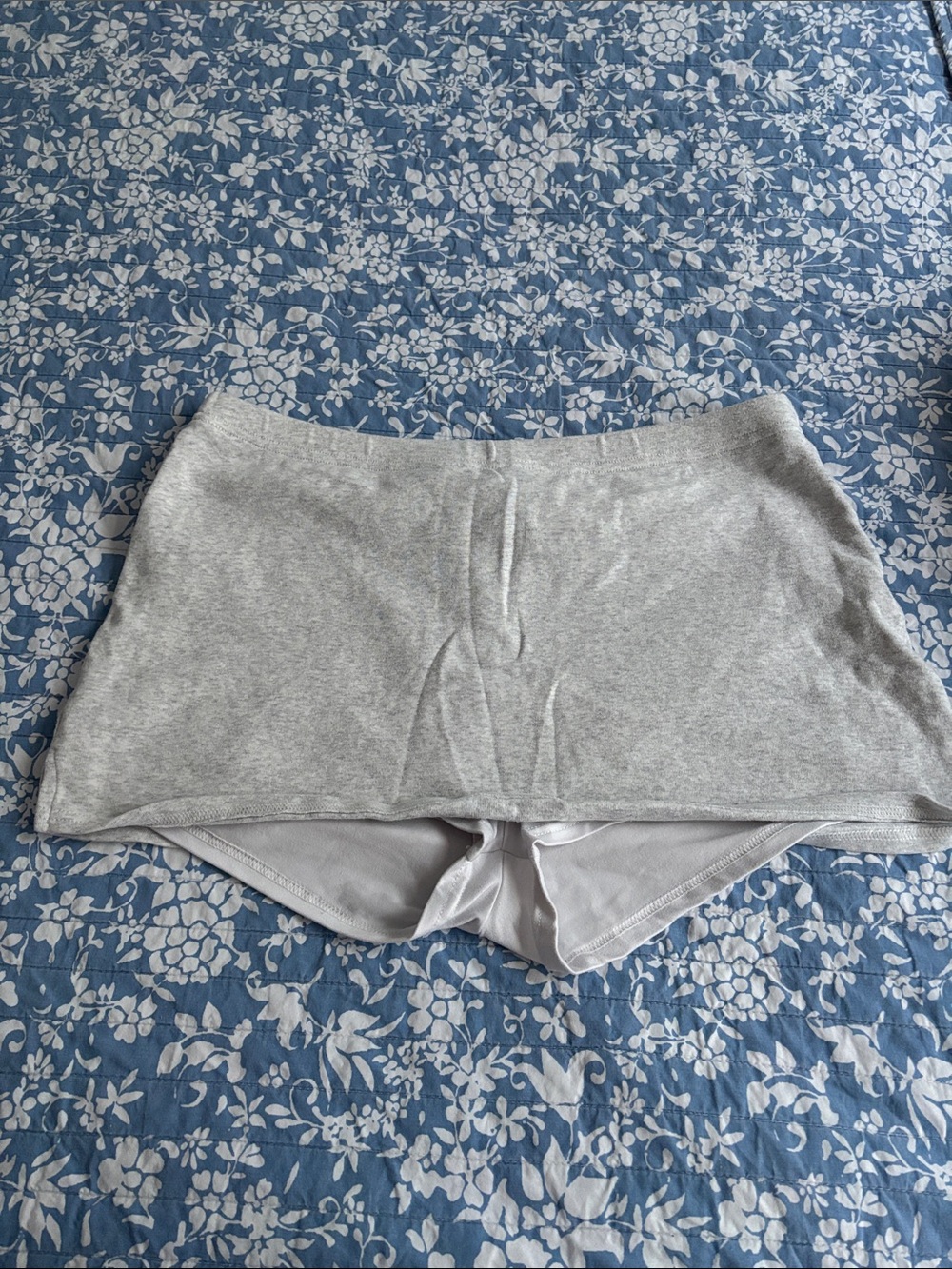Women's Grey Skort Shorts - Athletic Stretch